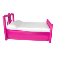 Bed isolated on transparent background png