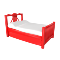 Bed isolated on transparent background png