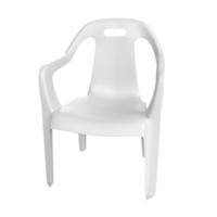 bianca sedia isolato su trasparente sfondo png