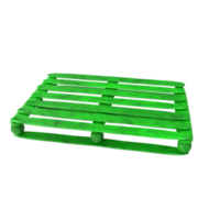 Wooden pallet isolated on transparent png