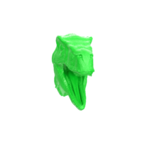 Raptor head isolated on transparent background png