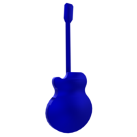 Guitar isolated on transparent png