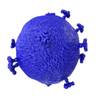 vírus isolado em transparente fundo png
