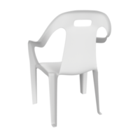 blanc chaise isolé sur transparent Contexte png