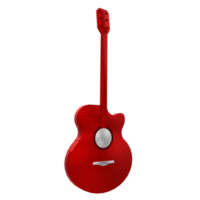 Guitar isolated on transparent png