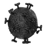 virus isolated on transparent background png