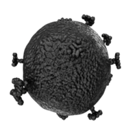 virus isolated on transparent background png