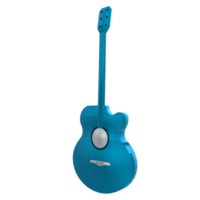 guitare isolé sur transparent png