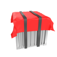 Container isolated on transparent png