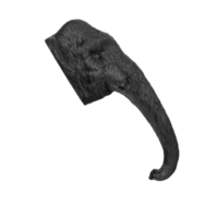 Mammoth head isolated on transparent png