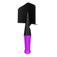 Shovel isolated on transparent background png