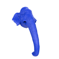 Mammoth head isolated on transparent png