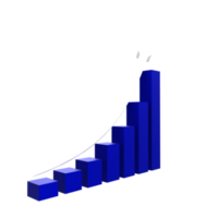 Geschäftsdiagramm mit Pfeil png