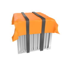 Container isolated on transparent png