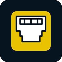 Ethernet Vector Icon Design