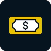 Money Bill Alt Vector Icon Design