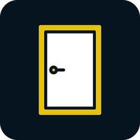 Door Closed Vector Icon Design