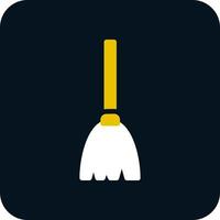 Broom Vector Icon Design