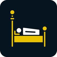 Bed Vector Icon Design