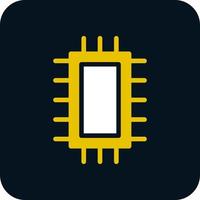 Microchip Vector Icon Design