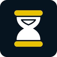 Hourglass Start Vector Icon Design