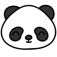 linda panda, panda ilustración, animal, linda animal, animal ilustración png