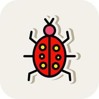 Bug Vector Icon Design