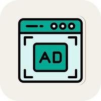 Ad Vector Icon Design