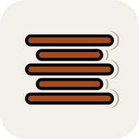 Align Vector Icon Design