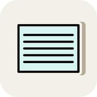 Paragraph Vector Icon Design