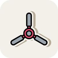 Fan Vector Icon Design