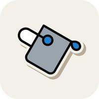 Fill Drip Vector Icon Design