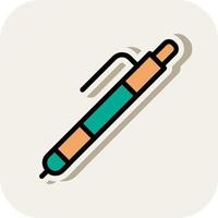 Pen Alt Vector Icon Design