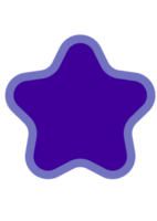 icono de estrella de colores png