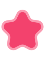ícone de estrela colorida png
