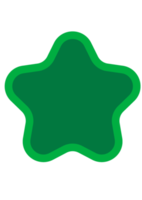 icono de estrella de colores png