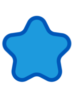 colorful star icon png