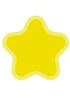 icono de estrella de colores png