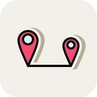 Map Marker Alt Vector Icon Design