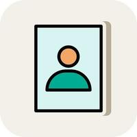 Portrait Vector Icon Design