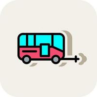 Caravan Vector Icon Design