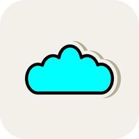 Cloud Vector Icon Design