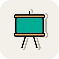 Chalkboard Vector Icon Design