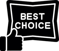 Best Choice Vector Icon