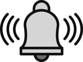 icono de vector de campana