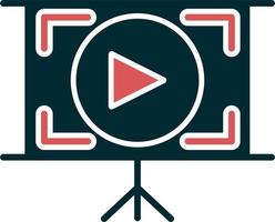 Video tutorial Vector Icon