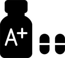 icono de vector de vitaminas