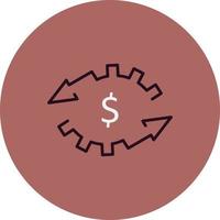 Cash Flow Vector Icon