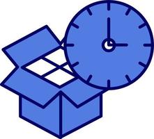 Delivery time Vector Icon