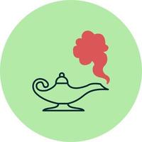 Magic lamp Vector Icon